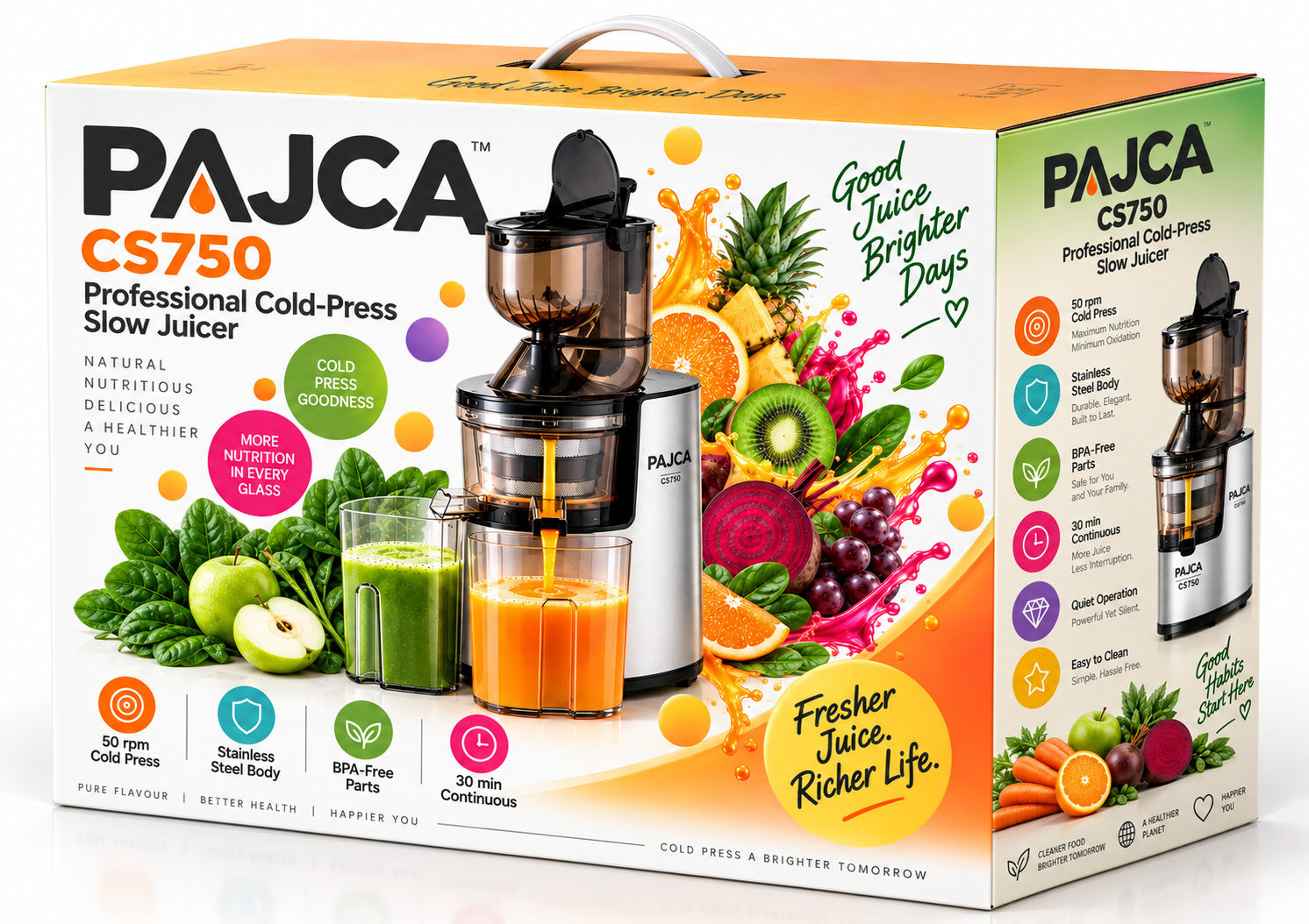 Pajca CS750 retail box